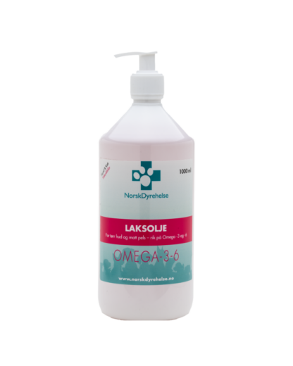 Lakseolje 1000 ml