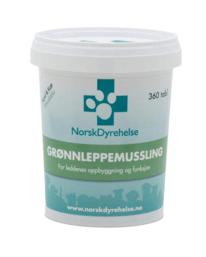 Grønnleppemusling 360 tabl