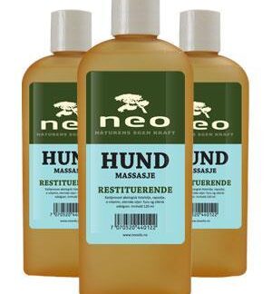 NEO massasjeolje til hund